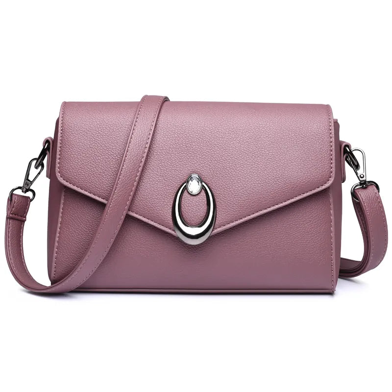 Bolsa Crossbody Feminina em Couro Legítimo - Deluxe Woman