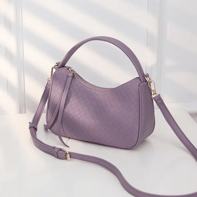 Bolsa Transversal Feminina de Couro Legítimo - Delicate Langibaige