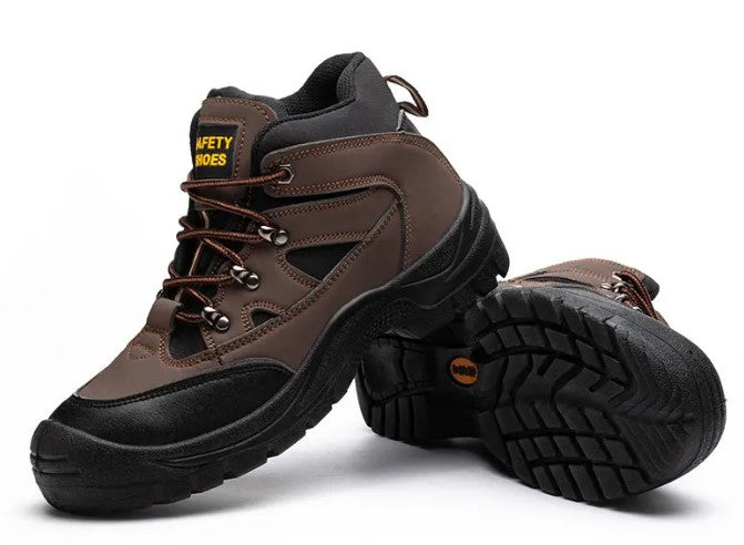 Bota Masculina de Inverno em Couro Legítimo - Broken