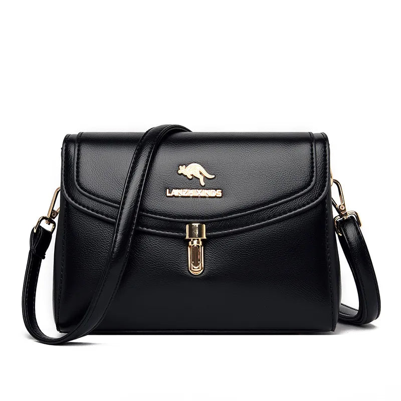 Bolsa Feminina Canguru Crossbody em Couro Legítimo - Leather Link