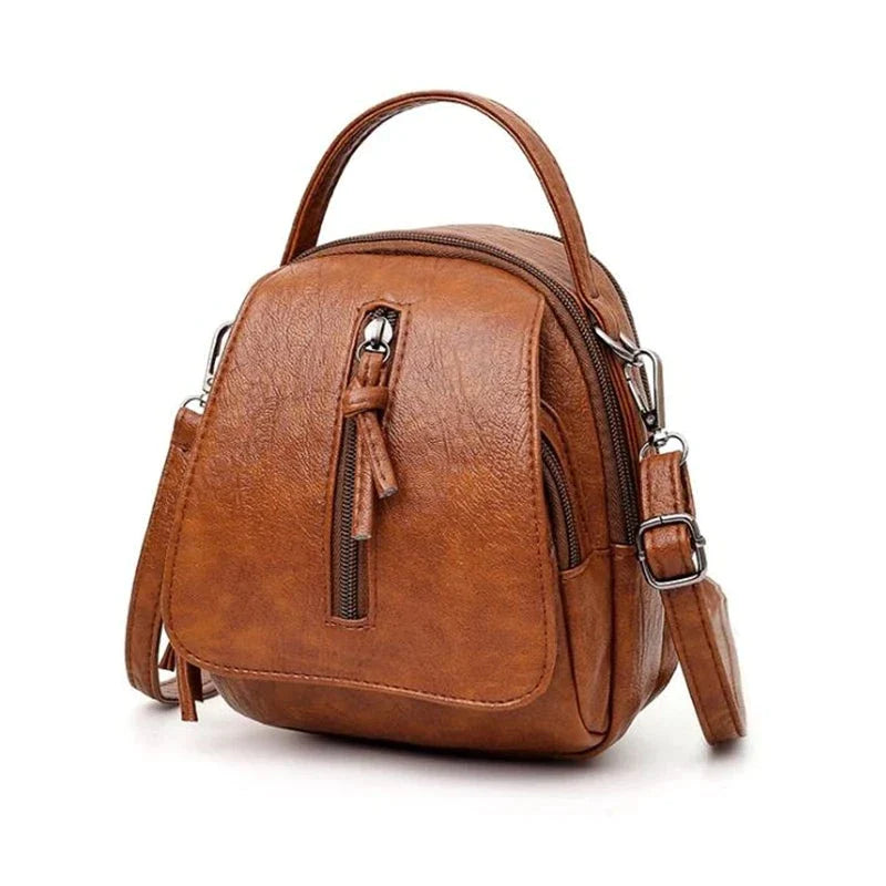 Bolsa Feminina Crossbody de Couro Legítimo - Hanna