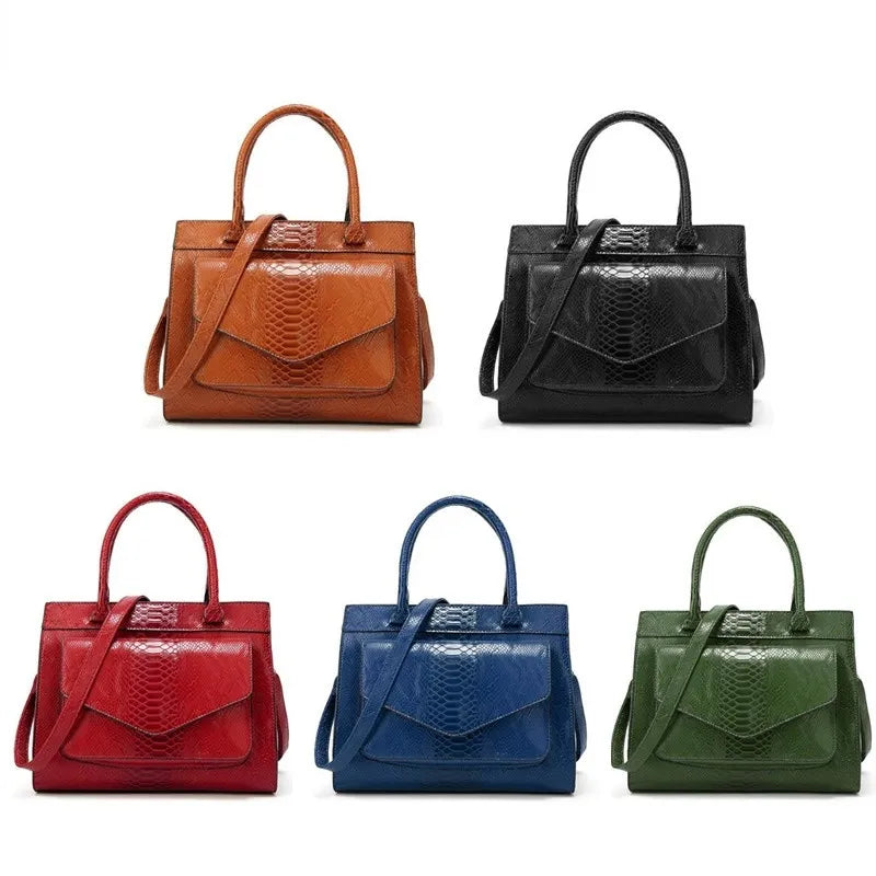 Bolsa de Couro Legítimo Feminina -Luxe Aura Bag