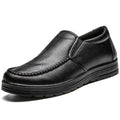 Sapato Slip On Masculino de Couro Legítimo - Casual Comfort